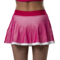 Falda Drop Shot Azalea Rosa Blanco  Offre - Pas cher