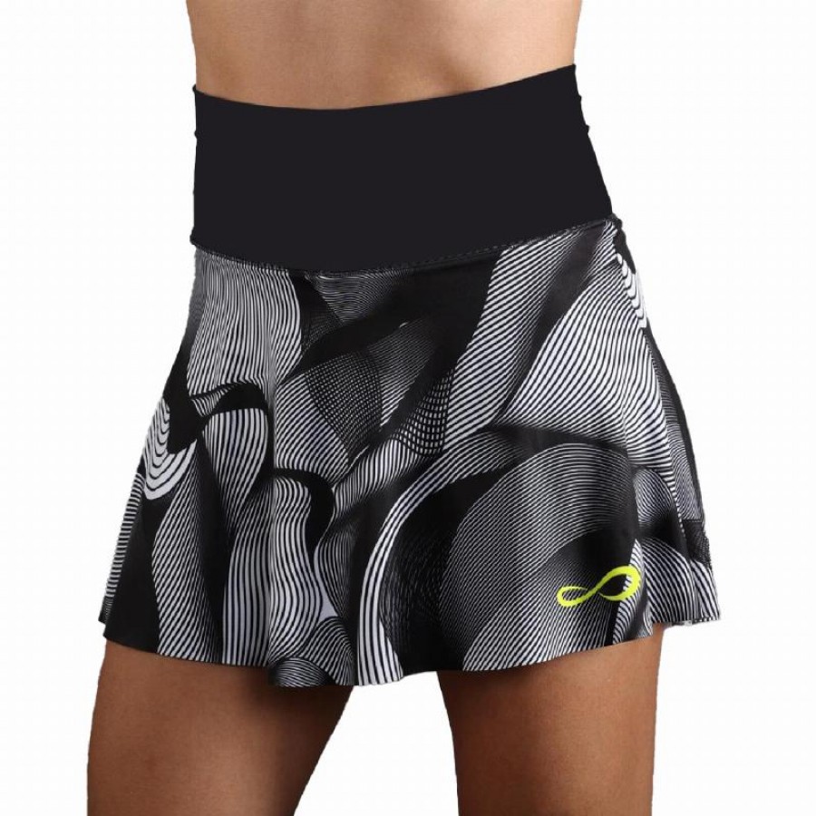 Falda Endless Lux II Kynetic Negro  Oferta + Barato