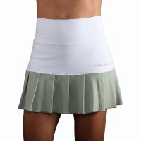 Falda Endless Ottey Blanco Verde Claro