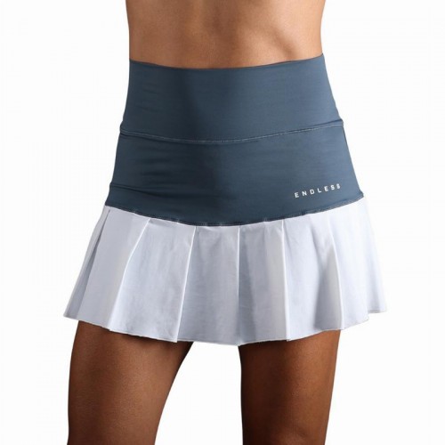 Falda Endless Ottey Denim Blanco