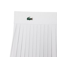 Falda Lacoste Ultra Dry Blanco  Oferta + Barato