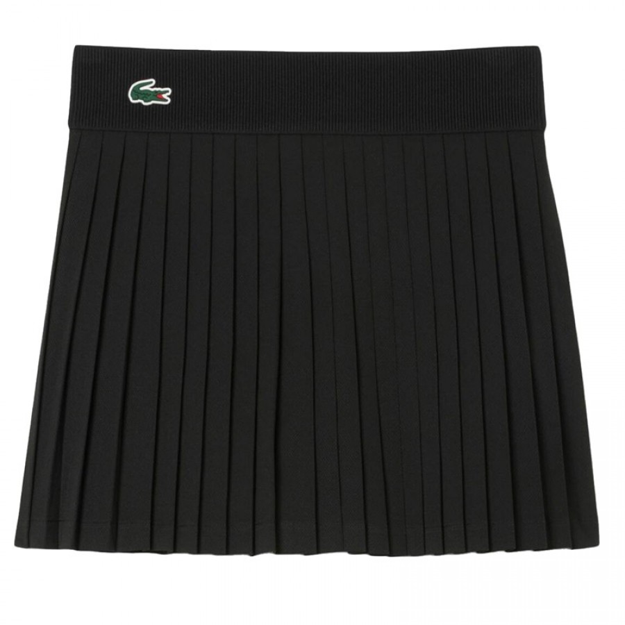 Falda Lacoste Ultra Dry Negro  Oferta + Barato