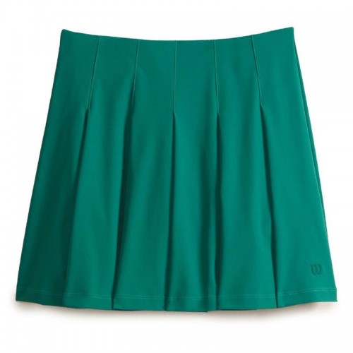 Falda Wilson Classic Pleated Verde Falda Wilson Classic Pleated Verde