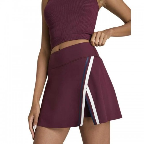 Falda Wilson Slice Granate Azul Marino Falda Wilson Slice Granate Azul Marino