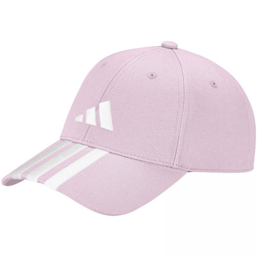 Gorra Adidas Baseball 3 Stripes Rosa Claro  Offer + Cheap