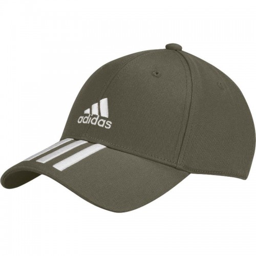 Cap Adidas BaseBall 3 Stripes Olive Green White Cap Adidas BaseBall 3 Stripes Olive Green White