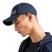 Armani EA7 Blue Armani White Cap