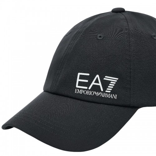 Armani EA7 Tennis Cap Black White
