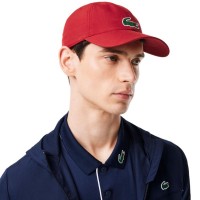 Casquette Lacoste Djokovic Sport Microfibre Bordeaux  Offre - Pas cher