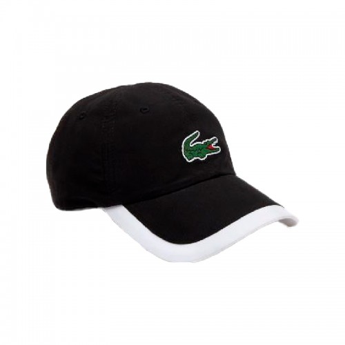 Lacoste Light Black White Cap Lacoste Light Black White Cap