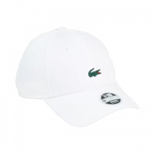 Lacoste New Era Logo White Cap