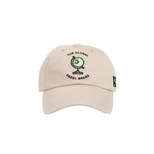 Gorra Lok The Globe Beige Gorra Lok The Globe Beige