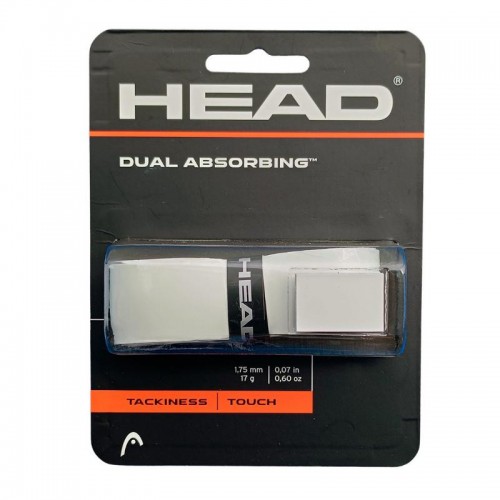 Grip Replacement Head Dual Absorbing White Grip Replacement Head Dual Absorbing White