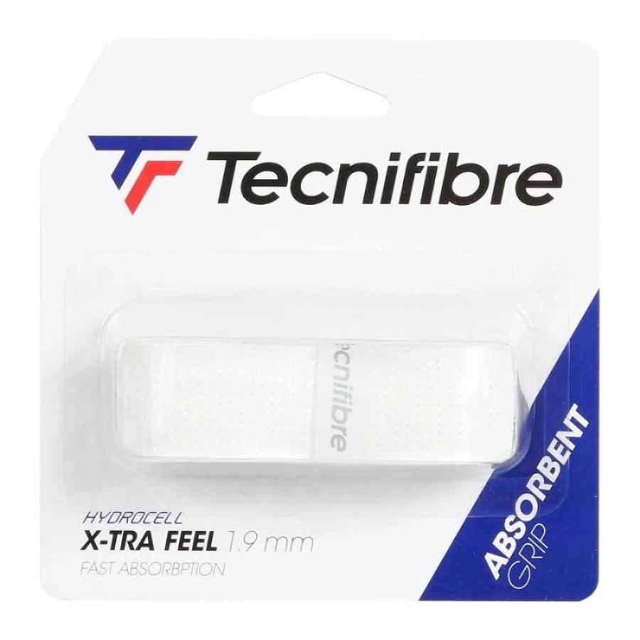 Grip Reemplazo Tecnifibre Xtra Feel Blanco  Oferta + Barato