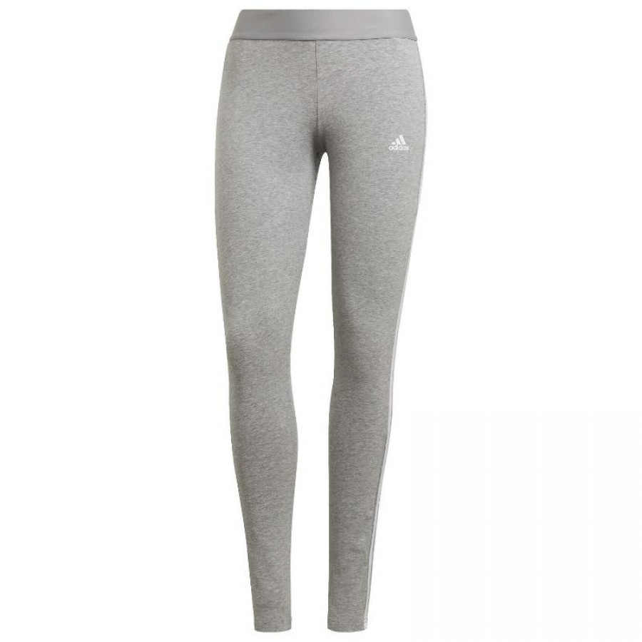 Mallas Adidas 3 Stripes Gris Blanco  Oferta + Barato