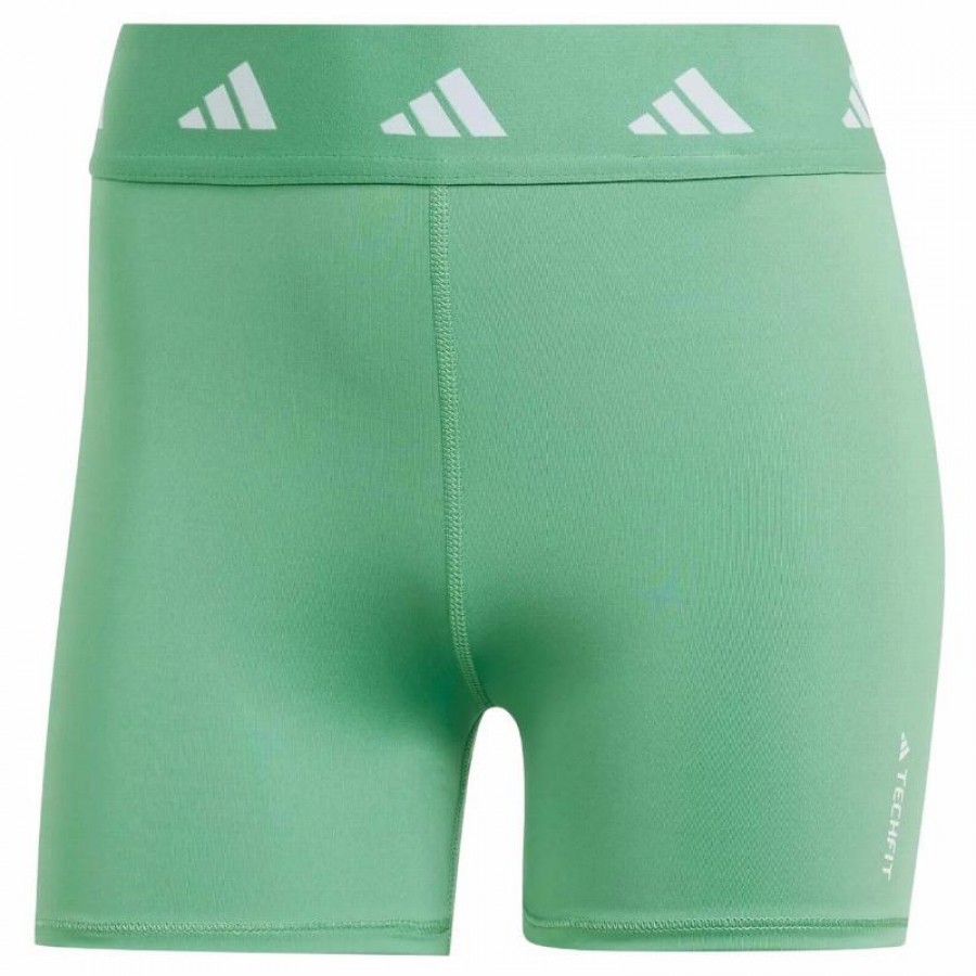 Mallas Adidas Techfit Verde  Oferta + Barato
