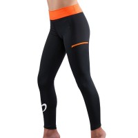 Mallas Endless Cross Pocket Negro Naranja Junior  Oferta + Barato