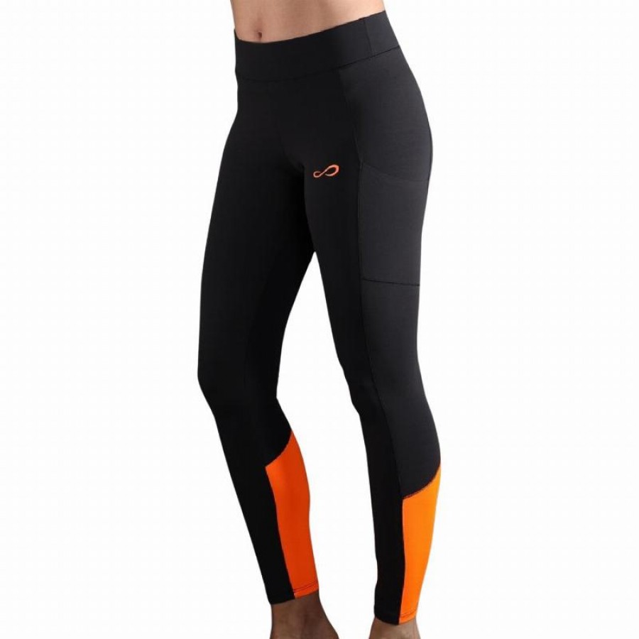Mallas Endless Lift Negro Naranja  Oferta + Barato
