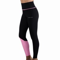 Mallas Endless Vanity Pocket Negro Rosa