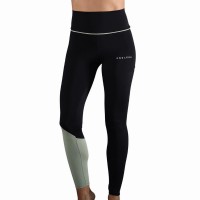 Mallas Endless Vanity Pocket Negro Verde Claro
