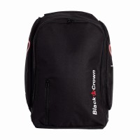 Mochila Black Crown Focus Negro Rojo  Oferta + Barato