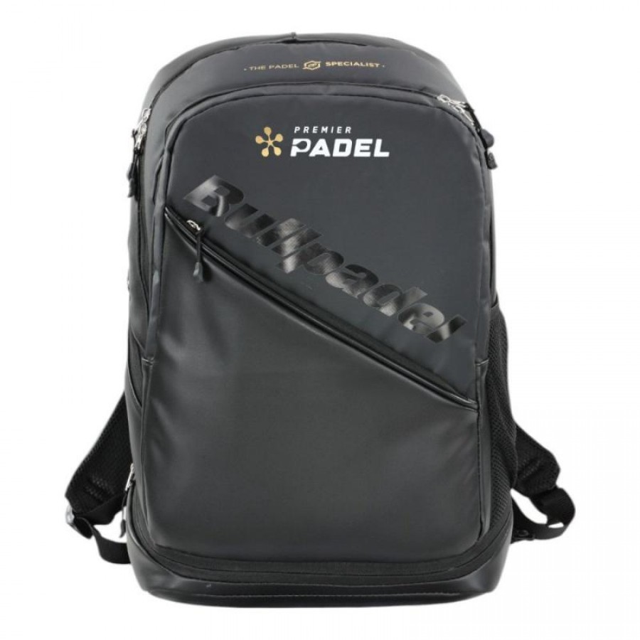 Mochila Bullpadel Premier Padel Hack BPM25001 Negro  Oferta + Barato