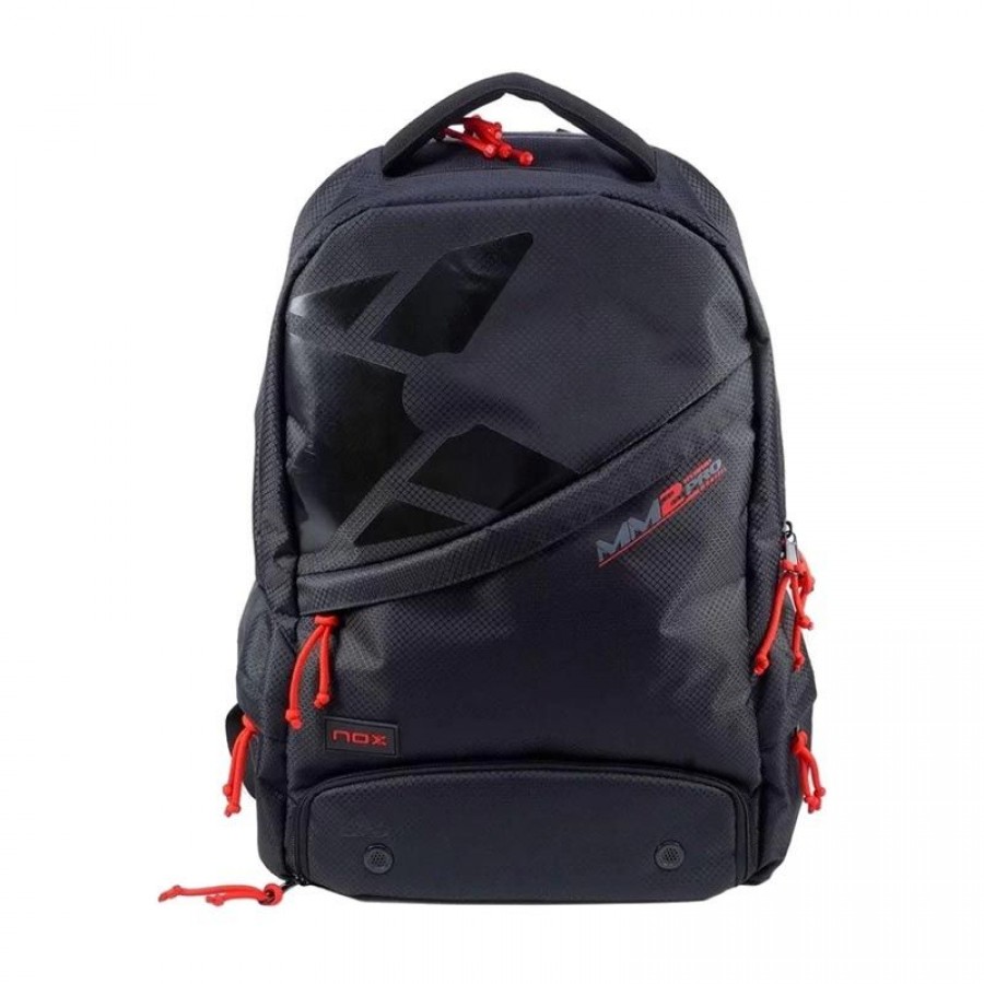 Mochila Nox Team Negro Rojo  Oferta + Barato