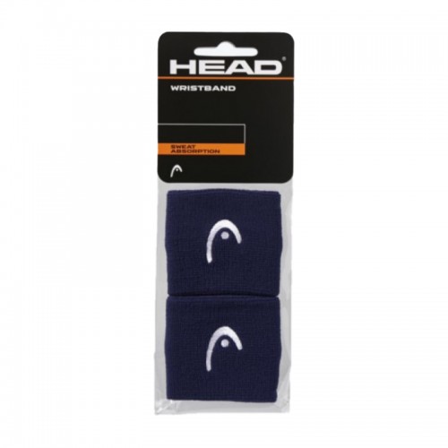 Head Navy Blue Wristbands 2.5 Head Navy Blue Wristbands 2.5