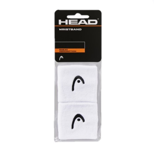 Head White Wristbands 2.5 Head White Wristbands 2.5