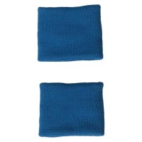 Adidas Short Blue Gray Wristbands 2 Units  PADELPOINT Adidas Short Blue Gray Wristbands 2 Units