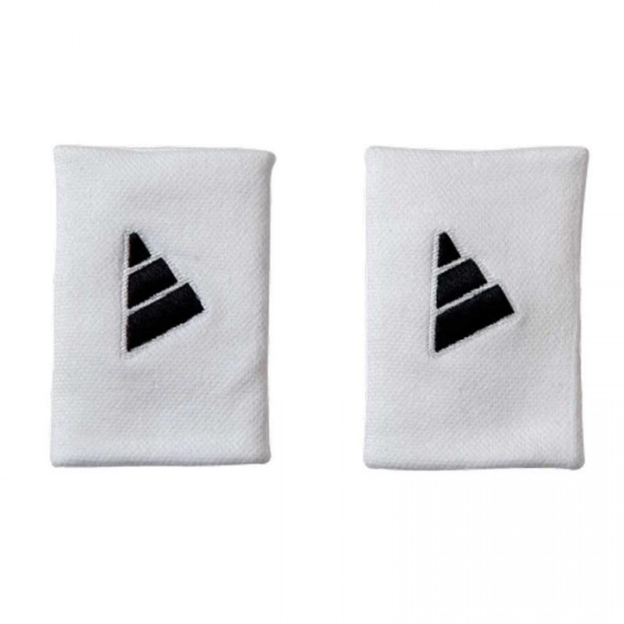 Munequeras Adidas Largas Blanco Negro 2 Unidades  Oferta + Barato