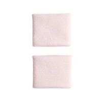 Muñequeras Adidas Rosa Claro 2 Unidades