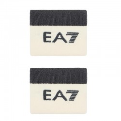 Muñequeras Armani EA7 Tennis Pro Crema 2 Unidades