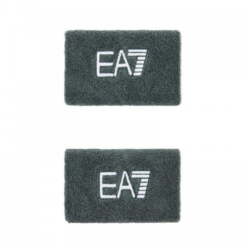 Muñequeras Armani EA7 Tennis Pro Largas Verde 2 Unidades