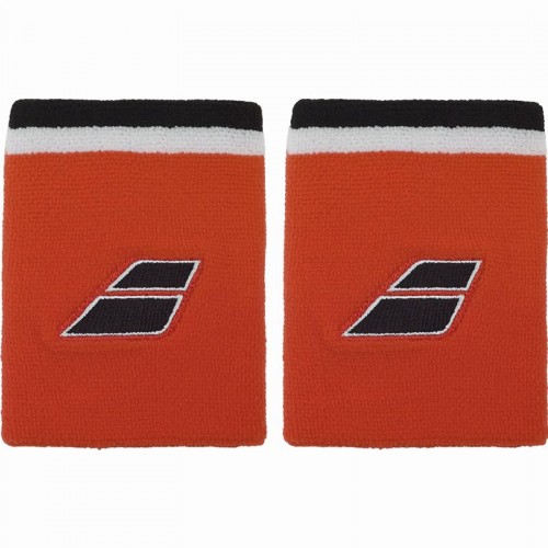 Muñequeras Babolat Terry Jumbo Rojo Negro 2 Unidades