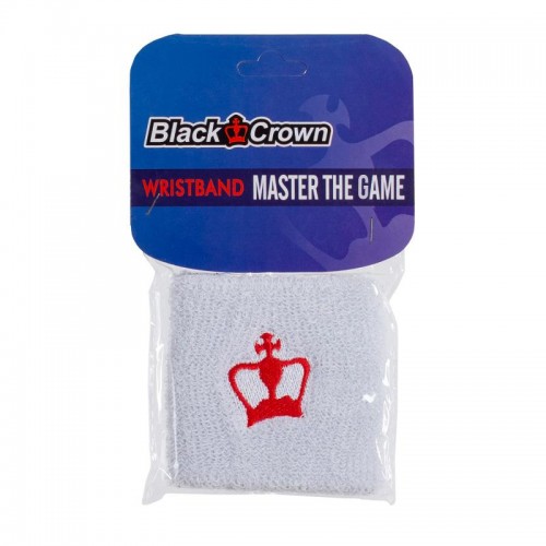 Munequeras Black Crown Corta Blanco 1 Unidad Munequeras Black Crown Corta Blanco 1 Unidad