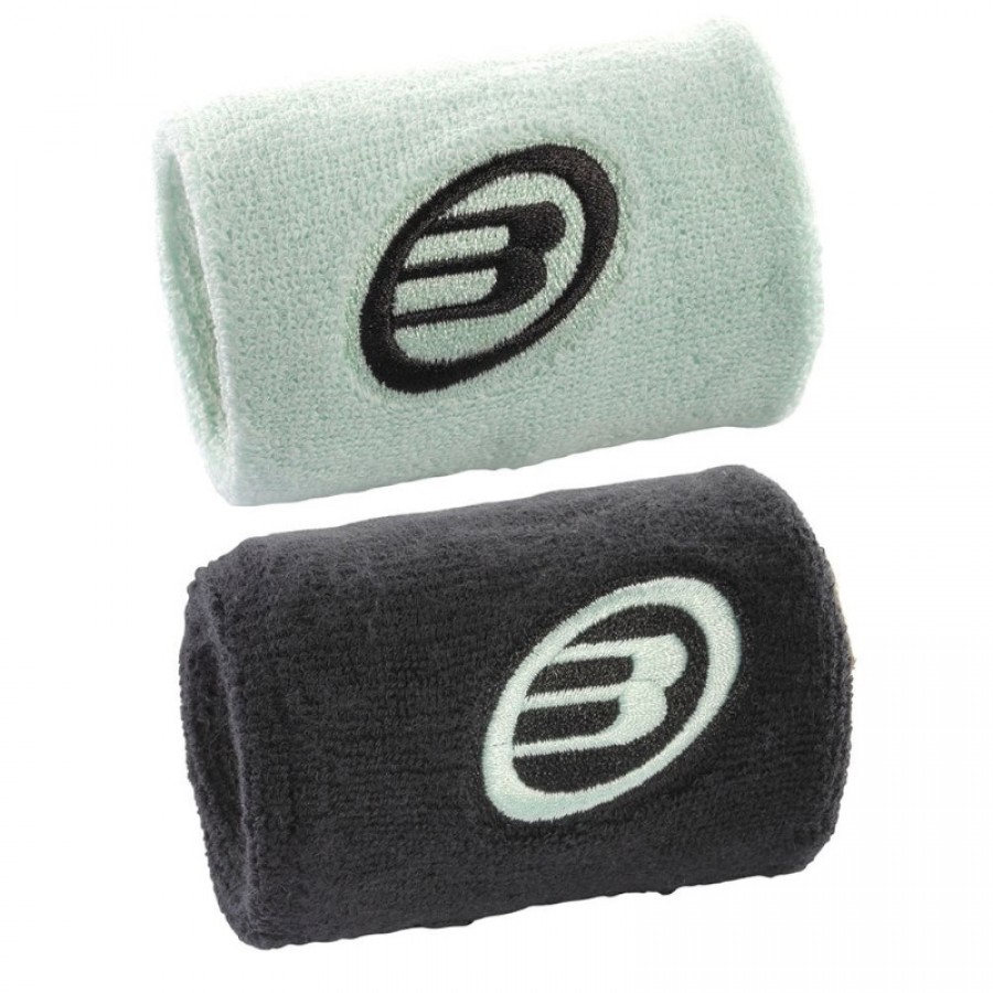 Munequeras Bullpadel BPMU253 Verde Agua Negro  Oferta + Barato