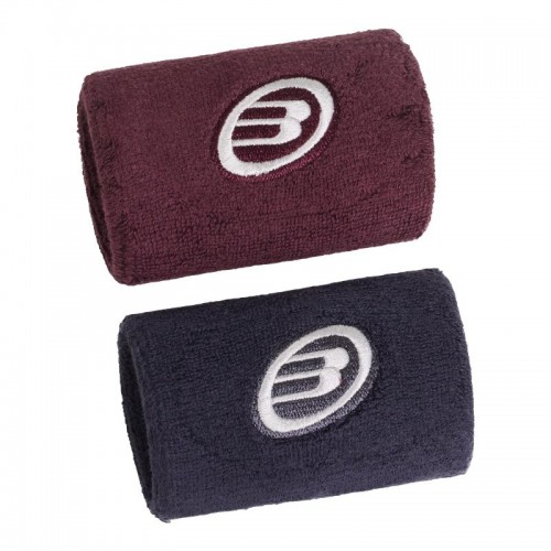 Bullpadel BPMU263 I Plum Asphalt Wristbands 2 Units