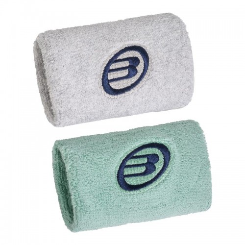 Bullpadel BPMU263 I Jade Light Gray Wristbands 2 Units