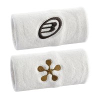 Munequeras Bullpadel Premier Padel BPMU2507 Blanco Piedra 2 Unidades  Oferta + Barato