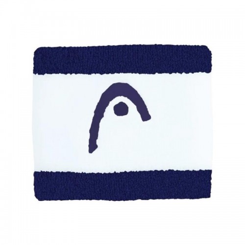 Head Striped 2.5 Navy Blue White Wristbands 2 Units Head Striped 2.5 Navy Blue White Wristbands 2 Units