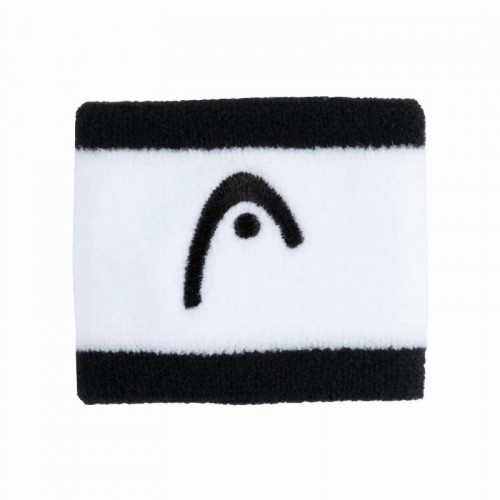 Head Striped 2.5 Black White Wristbands 2 Units Head Striped 2.5 Black White Wristbands 2 Units