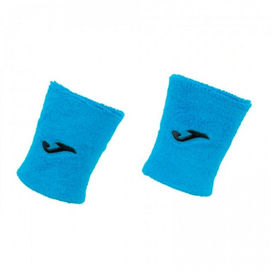 Muñequeras Joma Logo Turquesa 2 Unidades