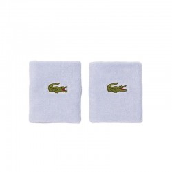 Muñequeras Lacoste Azul Celeste 2 Unidades