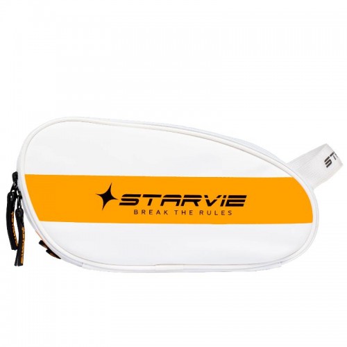 StarVie Skyline White Orange Toiletry Bag