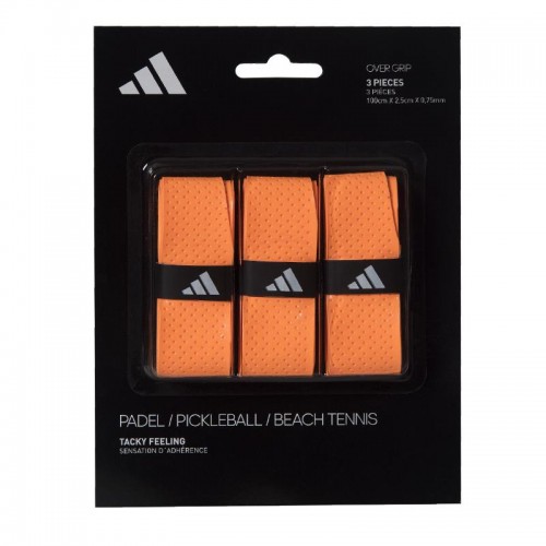Overgrips Adidas Tacky Feeling Orange 3 Units Overgrips Adidas Tacky Feeling Orange 3 Units