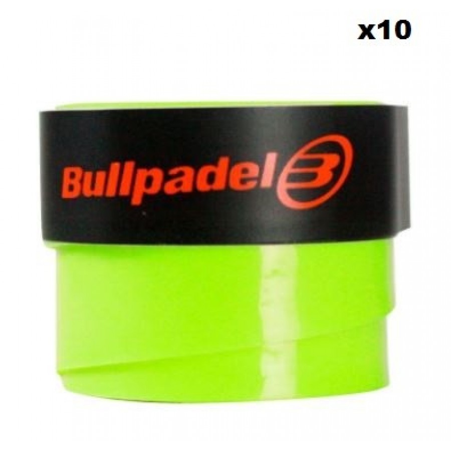 Overgrips Bullpadel Giallo Zolfo Liscio 10 Unita