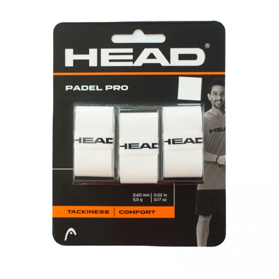 Overgrips Head Padel Pro Bianco 3 Unita   Offerta + Economico