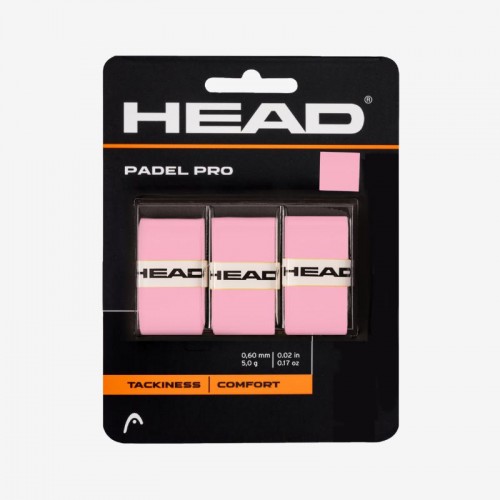 Overgrips Head Padel Pro Pink 3 Units Overgrips Head Padel Pro Pink 3 Units