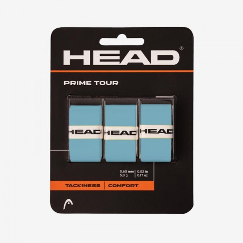 Overgrips Head Prime Tour Blue 3 Units Overgrips Head Prime Tour Blue 3 Units